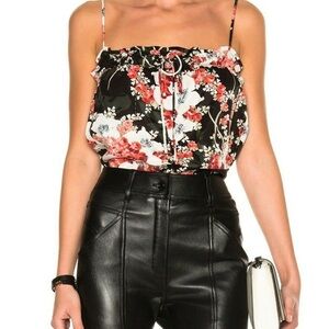 Rag & Bone Floral Print Lizzie Tank Top Camisole size XS